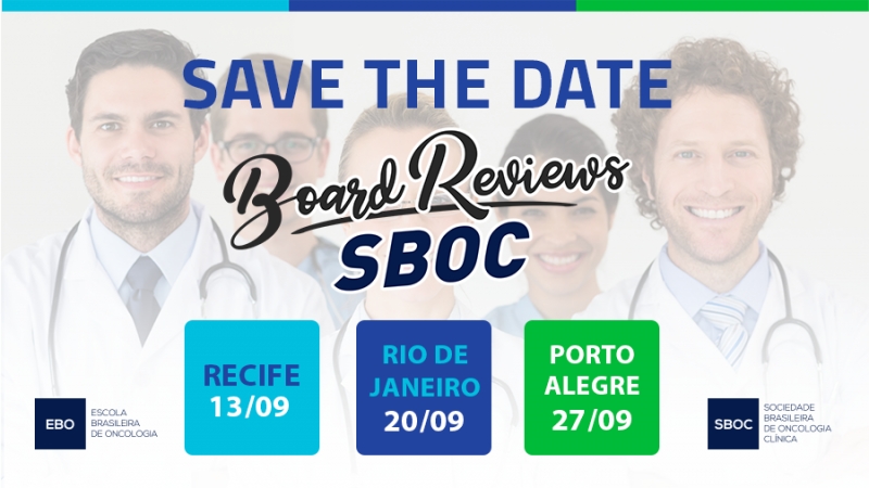Board Reviews da SBOC ser&atilde;o realizados em tr&ecirc;s cidades