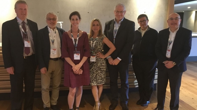 Keith McGregor, Rolf Stahel, Jill Madden, Cinthya Sternberg, Fortunato Ciardiello, Andr&eacute;s Cervantes e Josep Tabernero, 