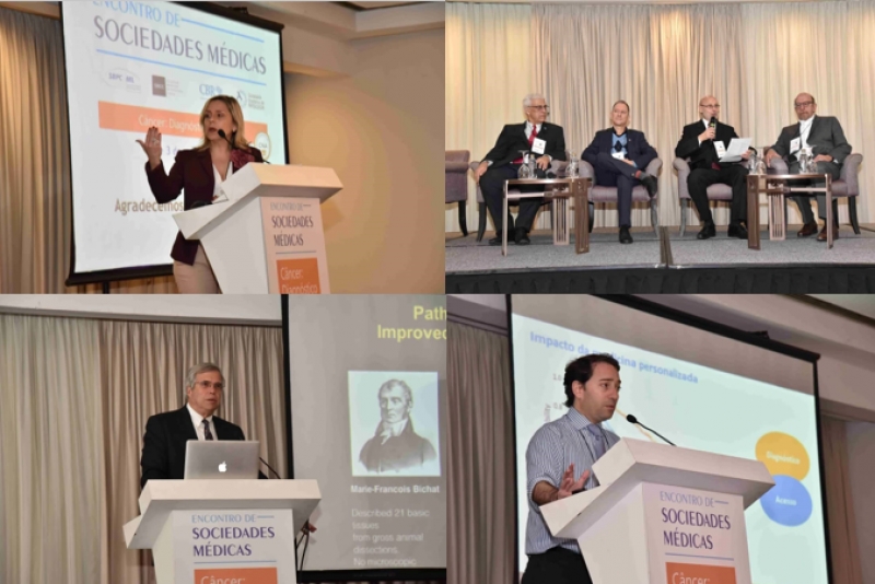 Primeiro dia do Encontro de Sociedades M&eacute;dicas aborda tumores de pulm&atilde;o e c&acirc;ncer de mama