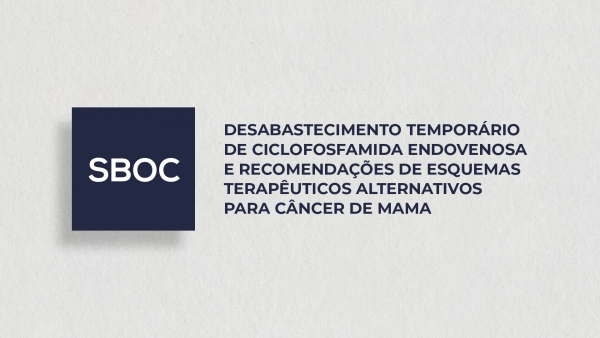 Desabastecimento tempor&aacute;rio de ciclofosfamida endovenosa