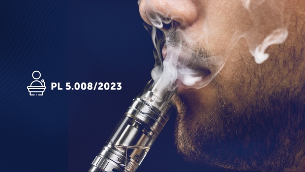 PL 5.008/2023: saiba como ajudar a coibir o cigarro eletr&ocirc;nico no pa&iacute;s