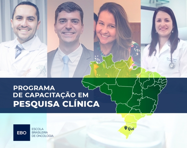 Conhe&ccedil;a os quatro jovens oncologistas, de diferentes regi&otilde;es do pa&iacute;s, selecionados para o Programa de Capacita&ccedil;&atilde;o em Pesquisa Cl&iacute;nica da SBOC
