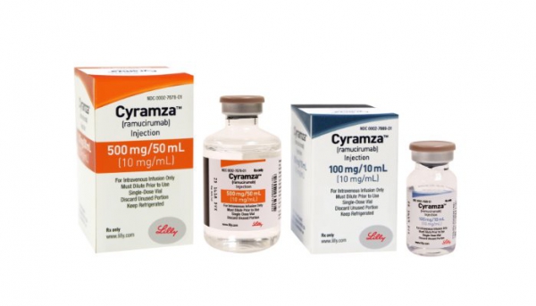 Ramucirumabe traz avan&ccedil;o no tratamento de c&acirc;ncer g&aacute;strico avan&ccedil;ado